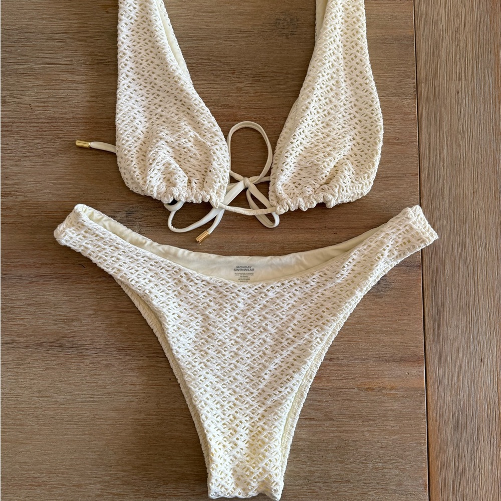 Monday Swimwear Crochet Bikini